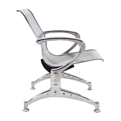 Silla Tandem 2X1 Mesa Cromado