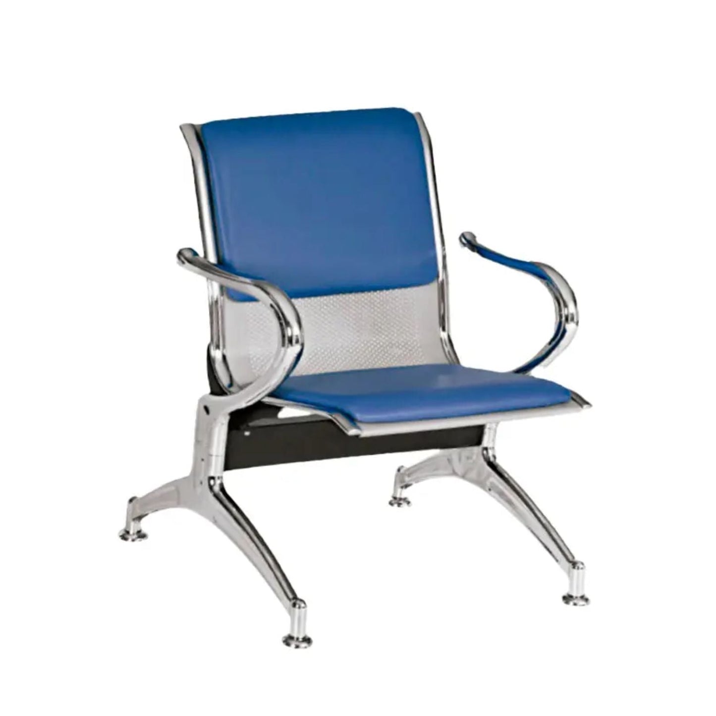 Silla Tandem 1 Puesto Tapizado