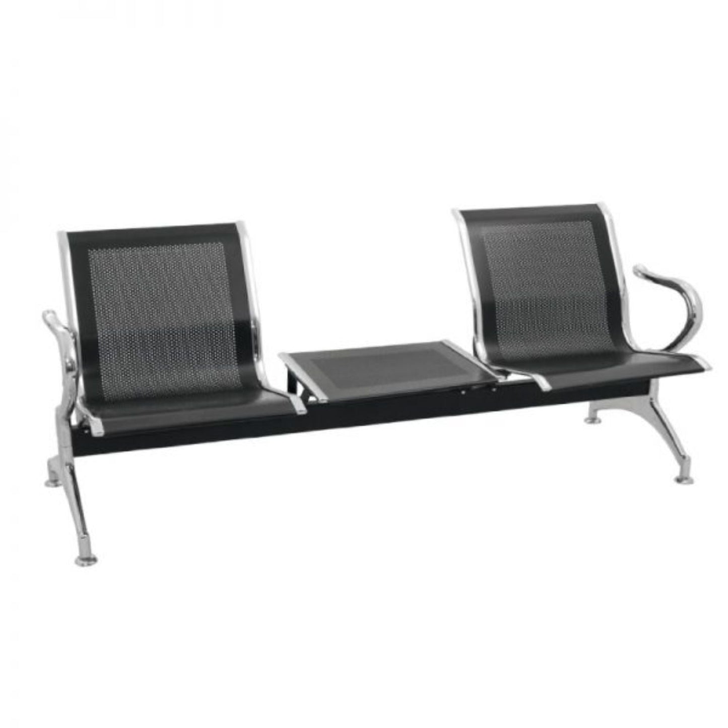 Silla Tandem 2X1 Mesa Cromado
