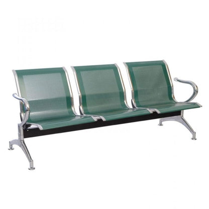 Silla Tandem 3 Puestos Cromado