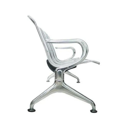 Silla Tandem 3 Puestos Cromado