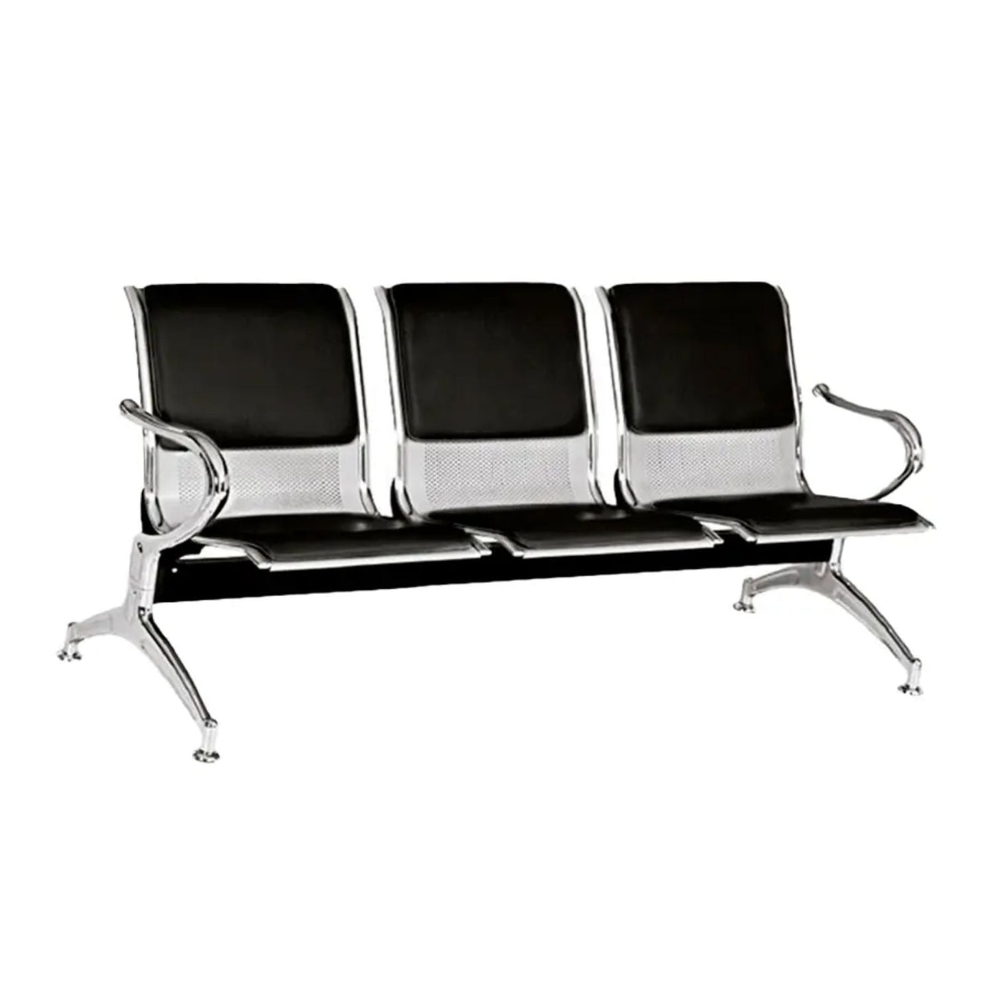 Silla Tandem 3 Puestos Tapizado