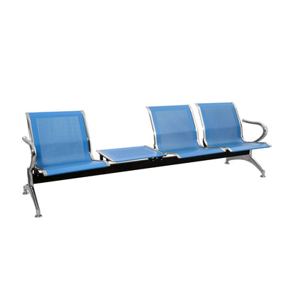 Silla Tandem 3X1 Mesa Cromado