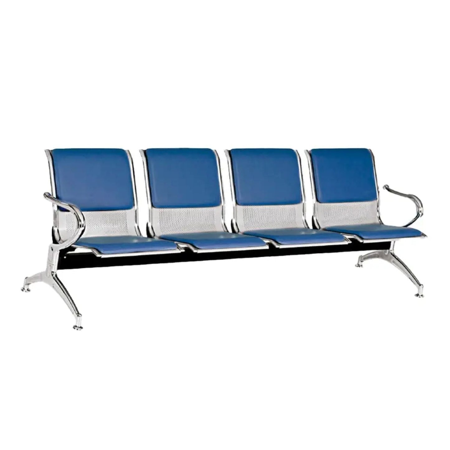 Silla Tandem 4 Puestos Tapizado