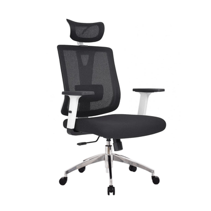 Silla Astoria presidente cromo  negro 6