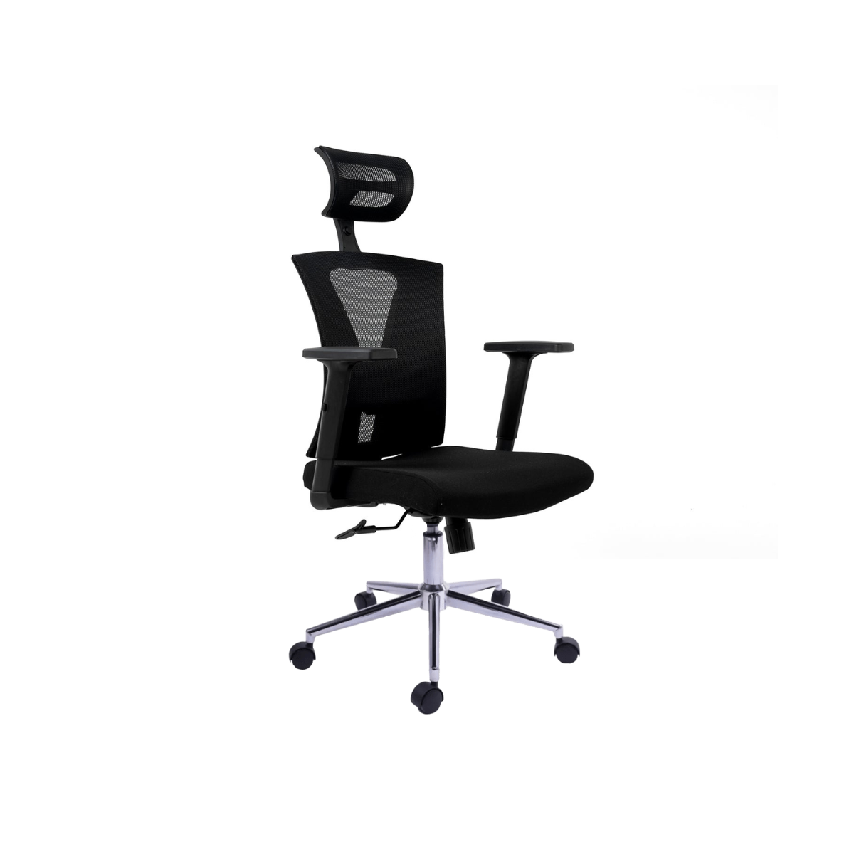 Silla Imperium Pro blanco Cromo 4