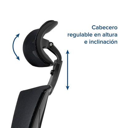Silla Imperium Pro cabecero