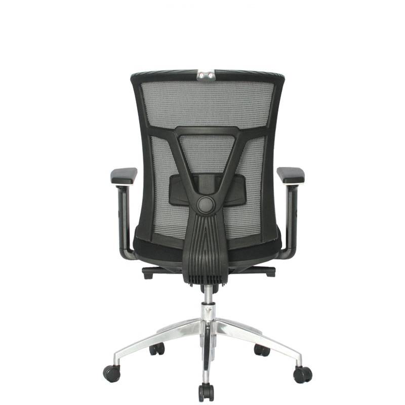 Silla Lisboa Gerente atras  3 gris 