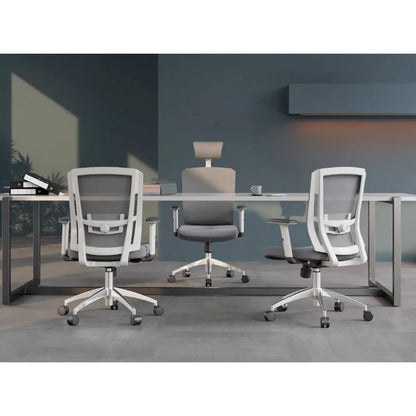 SILLA DE OFICINA ROMA PRESIDENTE BLANCA