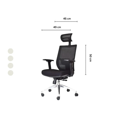Silla Sevilla Presidente Aluminio Medidas