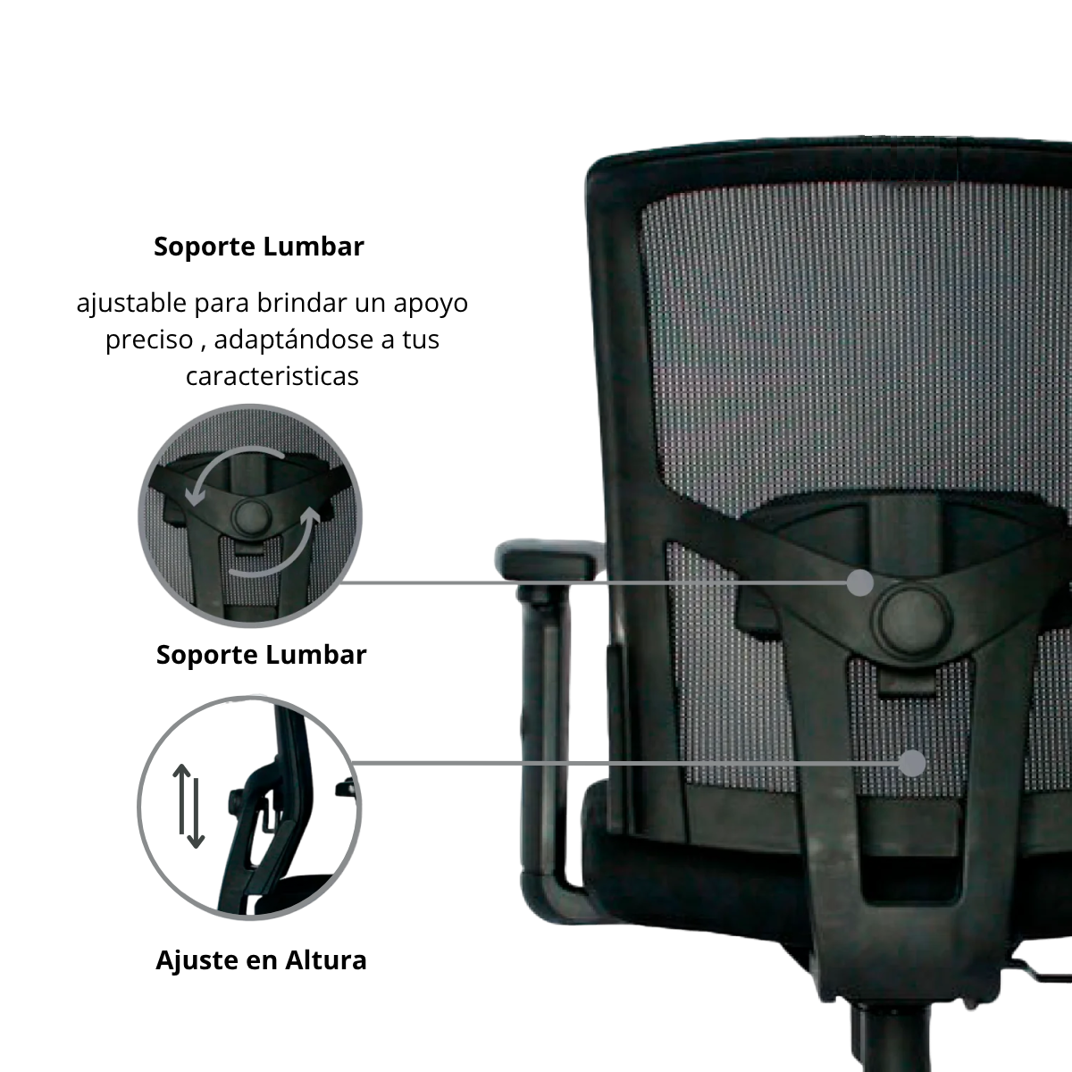Silla brasil Gerente espaldar