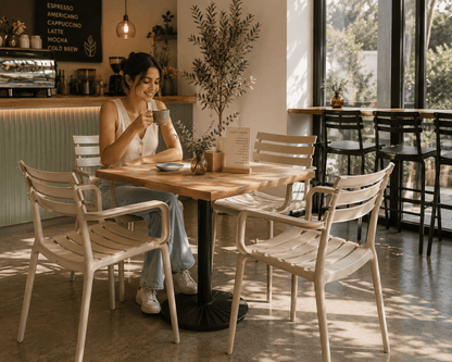 Silla Taburet Con Brazos