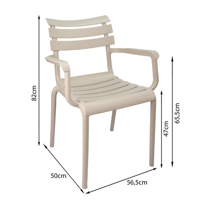 Silla Taburet Con Brazos