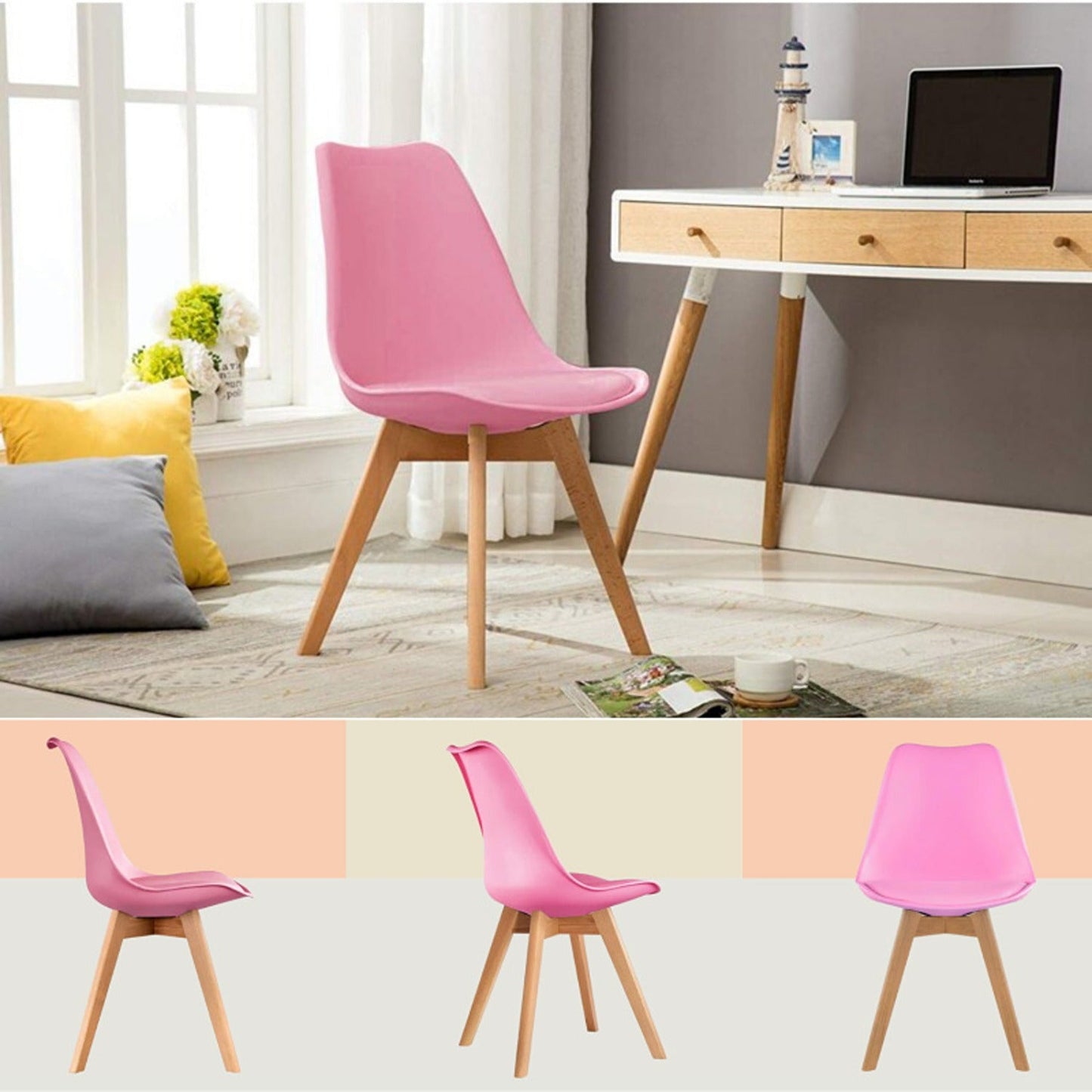 SILLA TORONTO TAPIZADA