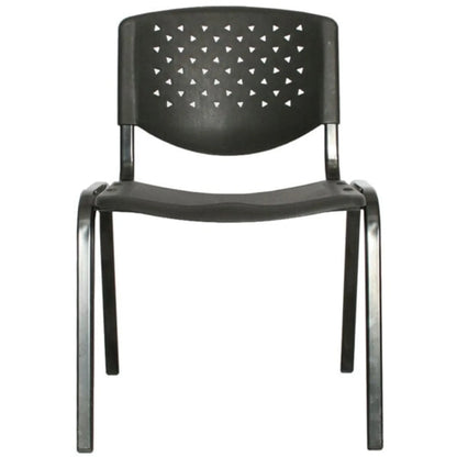 SILLA INTERLOCUTORA  RISMA NEGRA