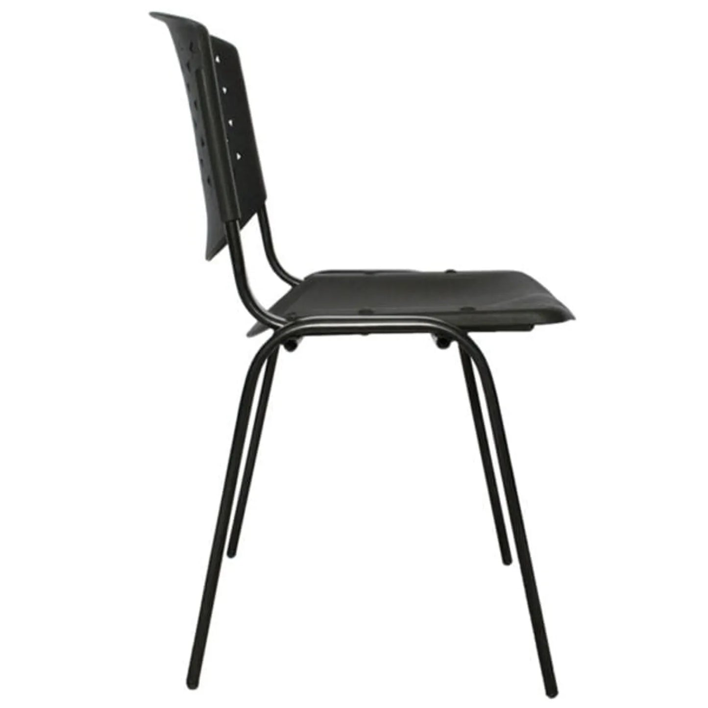 SILLA INTERLOCUTORA  RISMA NEGRA