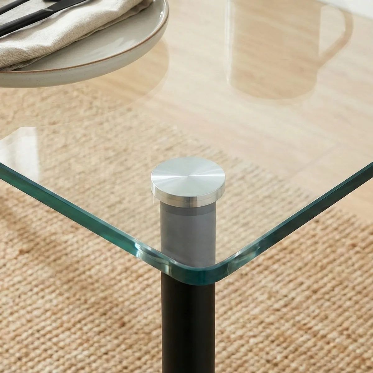 MESA SHARID 120X80 VIDRIO