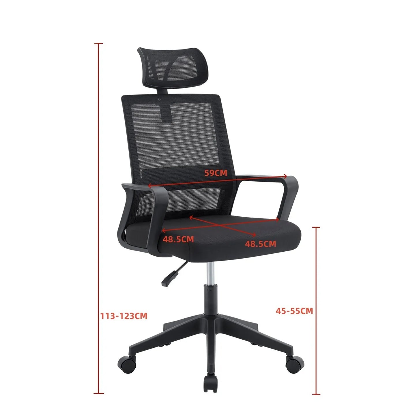 SILLA AUSTRALIA PRESIDENTE NEGRO